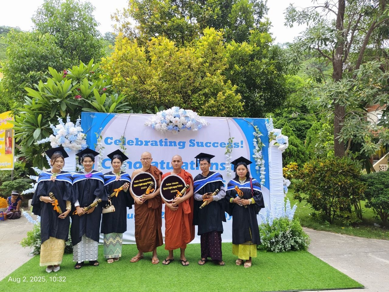 Diploma in English Language Program graduates at the University of Global Peace